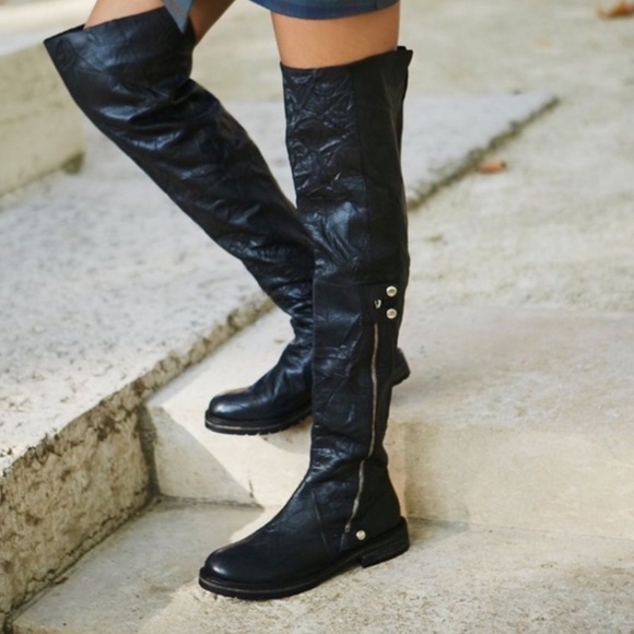 NEW Free People Braxton Over the Knee Boots - Picture 1 of 16
